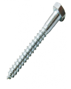 1/4 in. X 2-1/2 in. Metal Lag Screw (Each)