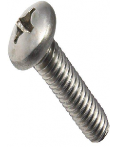 8-32 X 1/2 in. Metal Pan Head Machine Screw 1 pc. (Each)