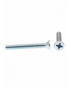 1/4 in. X 3-1/2 in. Metal Countersunk Machine Screw 1 pc. (Each)
