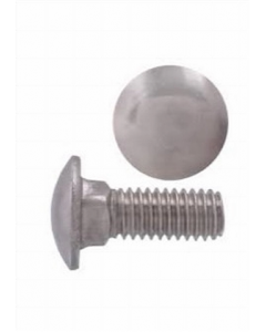 1/4 in. X 1 in. Metal Carriage Bolt 1 pc. (Each)