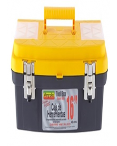 Vanyplas 16 in. Tool Box Yellow/Black (Each)