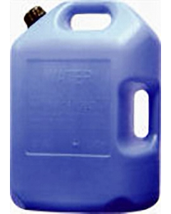 6 gal. Blue Water Container Plastic #6700 (Each)