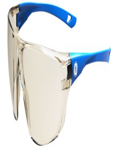 Clear Lens Blue Safety Glasses (Each)