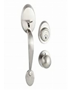 Satin Nickel Plated  Knob Handset lock (Each)