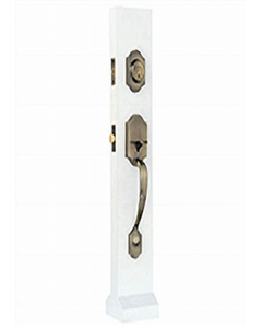 Antique Brass Lever Handleset Lock (Each)