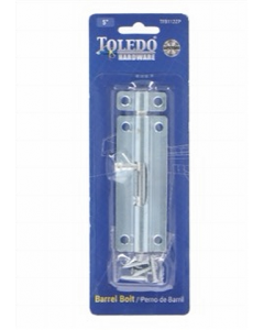 5 in. Barrel Bolt TFB112ZP (Each)
