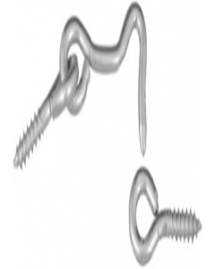 1-1/2 in. Hook And Eye (Each)
