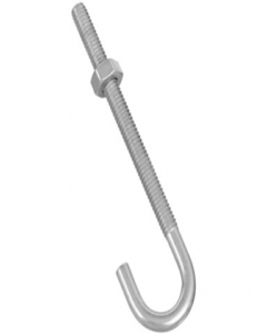 1/4 in. X 4 in. J-Bolt (Each)