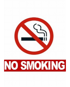 7.6 in. X 6 in. Sign (Each)