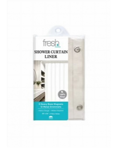 Beige Shower Curtain Liner (Each)