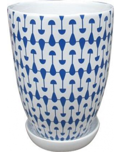 5&quot; Assorted Color Bella Ceramic Planter (Each)