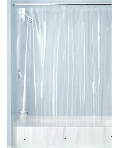 72 in. Clear Shower Curtain Liner (Each)