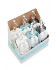 11 oz. Ceramic White Soap Dispenser (Each)