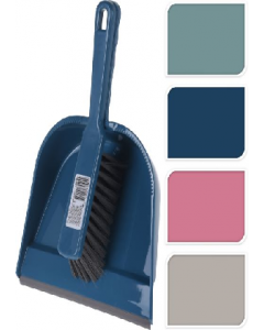 Assorted Color Dustpan&amp;Brush Set (Each)