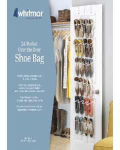 24-Pocket Over The Door Shoe Organizer (Each)