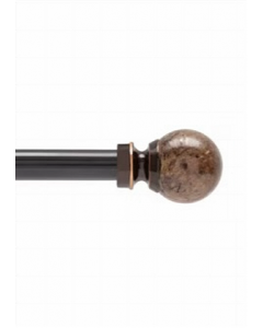 48 in. - 86 in. Extendable Window Curtain Rod (Each)
