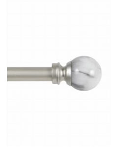 48 in. - 86 in. Extendable Window Curtain Rod (Each)