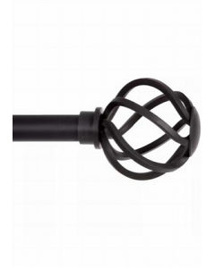 48 in. - 86 in. Extendable Window Curtain Rod (Each)