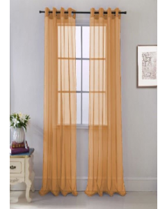 Cara Curtain 90&quot; Neon Orange (Each)
