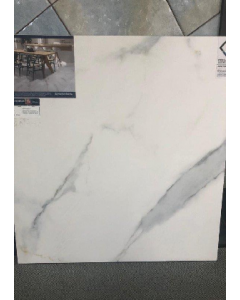 Gold 64x64cm Calacatta Floor Tile #76276 (Each)