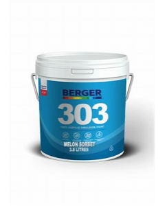 3.8 ltr. Melon Sorbet Flat Emulsion Paint (Each)