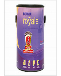 3.8 ltr. White Satin Royale Standard Paint (Each)