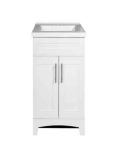 24&quot; White Shaker Vanity Combo (Each)
