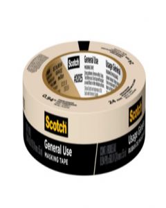 1 in. x 60 yd. Painter&#039;s Masking Tape (Each)