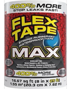 8 in. X 300 in. White Tape (Each)
