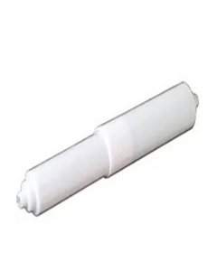 White PlasticToilet Paper Roller, (Each)