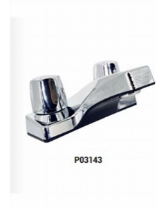 4 in. Double Handle Lavatory Faucet (Each)