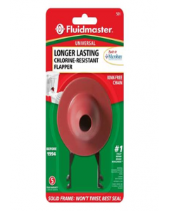 Red Clorine Resistance Universal Toilet Flapper Ball (Each)
