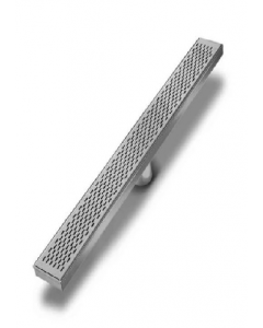 24x3-3/8&quot; Satin Stainless Steel Delta Linear Drain (Each)