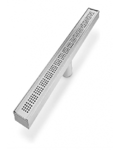 24x2.76&quot; Satin Ria Linear Drain (Each)