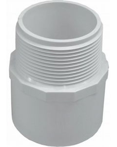 3 in. PVC Schedule 40 SXT Male Adapter (Each)