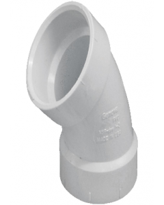 3 in. 45 Degree PVC SXS DWV Bend (Each)