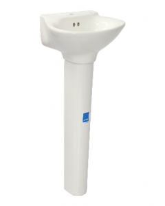 White Avanti Basin &amp; Ped (Each)