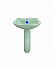 Light Green Acuacer Basin &amp; Ped (Each)