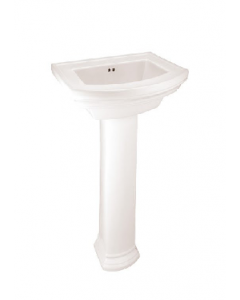 White Piamonte Basin &amp; Ped (Each)