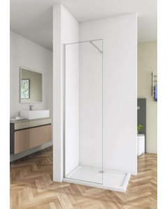 48&quot;x76&quot; Clear Tempered Glass Shower Enclosure (Each)