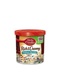 BETTY CRKR FROST R&amp;C RAINBOW SPRNKL 453g