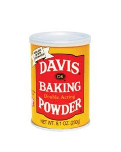 DAVIS BAKING POWDER 8oz