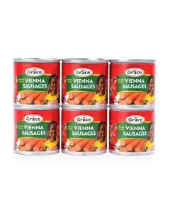 Grace Regular Vienna Sausage 6 Units / 140 g / 5 oz