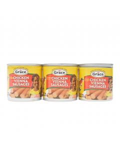 Grace Vienna Sausage Chicken 6 units / 140 g / 4.9 oz