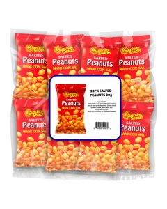 Sunshine Snacks Salted Peanuts 24 Units / 30 g / 1.06 oz