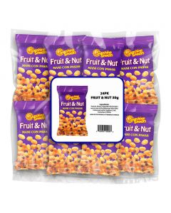 Sunshine Snacks Fruit &amp; Nuts 24 Units / 30 g / 1.06 oz