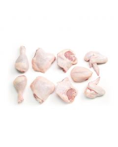 Best Dressed Fresh Chicken 9 Cut Pieces Tray Pack