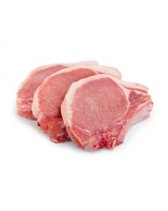 Fresh Pork Chops Bone In Tray Pack