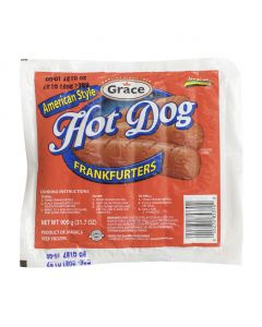 Grace American Hot Dog Sausages 900 g / 31.7 oz