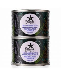 No Mosquito Repellent Candle 2 Units/ 453 g / 16 oz